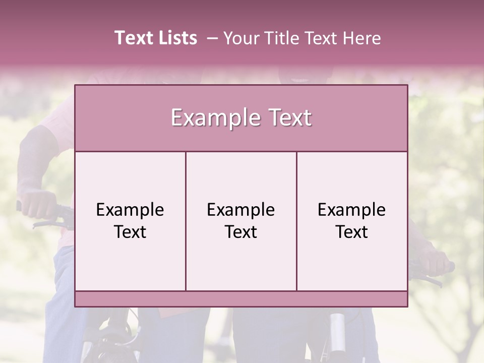 Senior Couple On Cycle Ride In Countryside PowerPoint Template