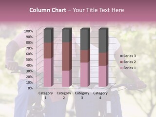 Senior Couple On Cycle Ride In Countryside PowerPoint Template