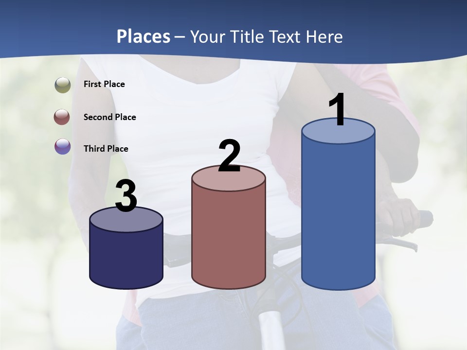 Senior Couple On Cycle Ride In Countryside PowerPoint Template