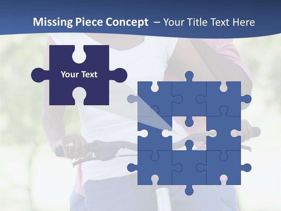 Senior Couple On Cycle Ride In Countryside PowerPoint Template