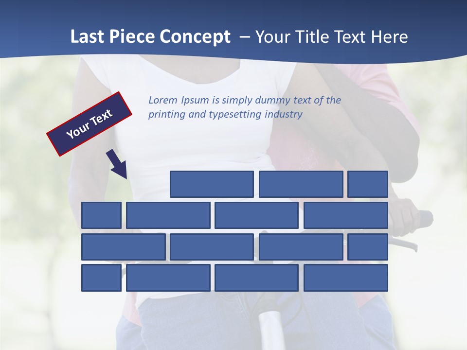 Senior Couple On Cycle Ride In Countryside PowerPoint Template