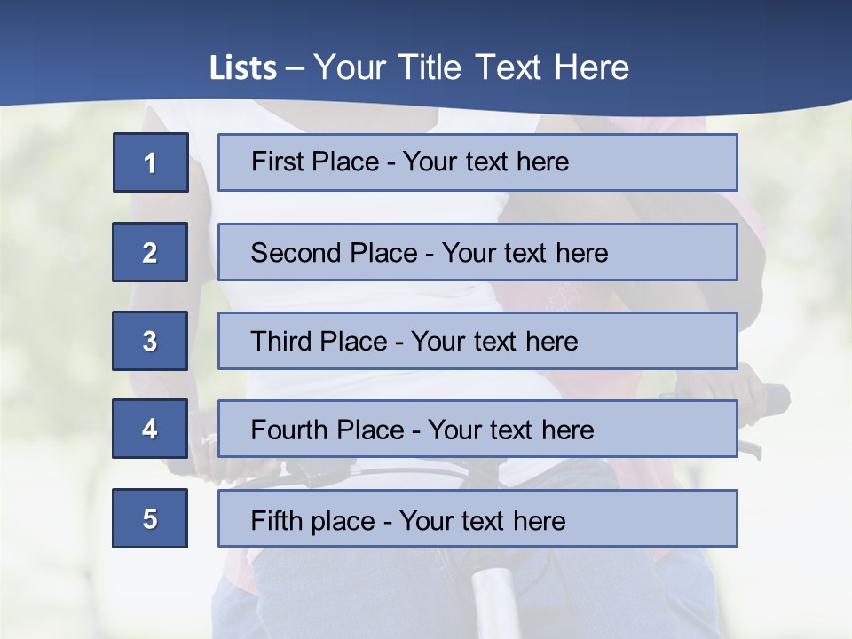 Senior Couple On Cycle Ride In Countryside PowerPoint Template
