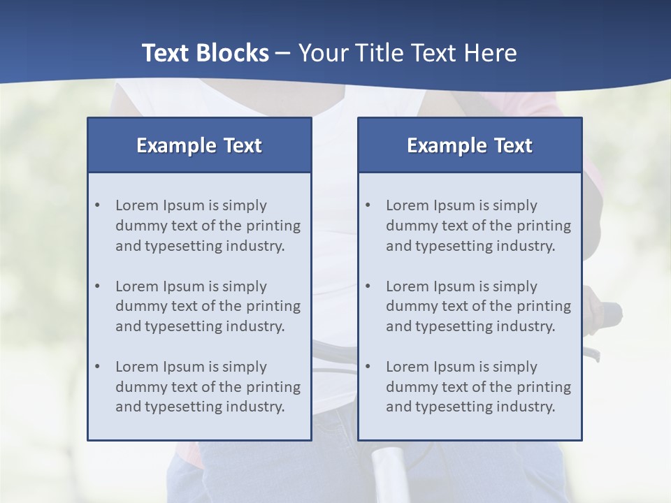 Senior Couple On Cycle Ride In Countryside PowerPoint Template