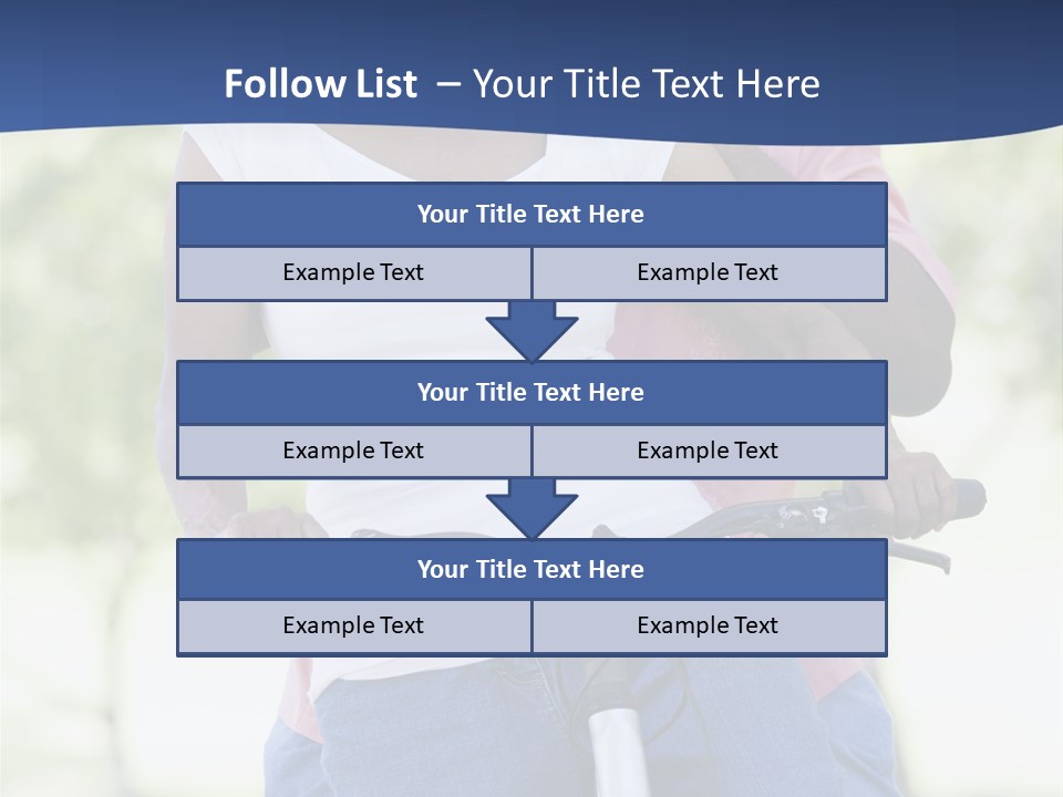 Senior Couple On Cycle Ride In Countryside PowerPoint Template