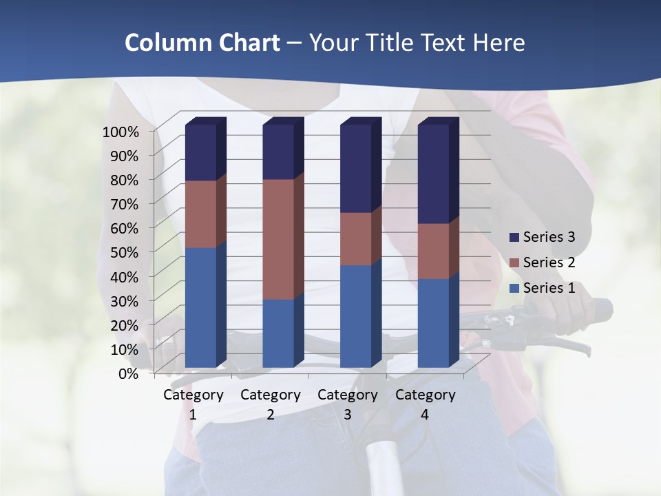 Senior Couple On Cycle Ride In Countryside PowerPoint Template