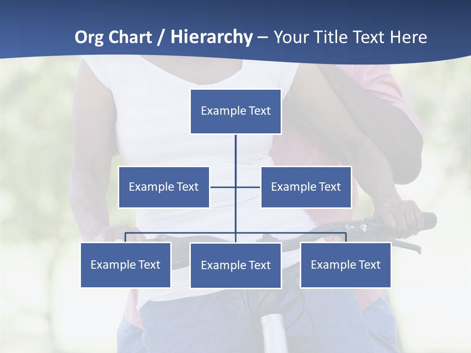 Senior Couple On Cycle Ride In Countryside PowerPoint Template