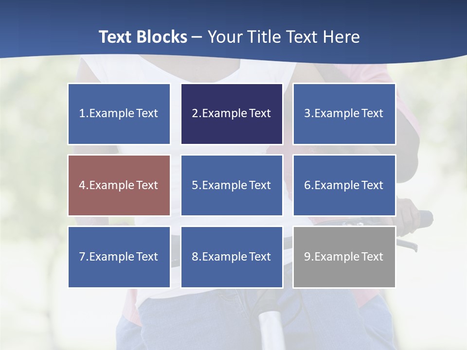 Senior Couple On Cycle Ride In Countryside PowerPoint Template