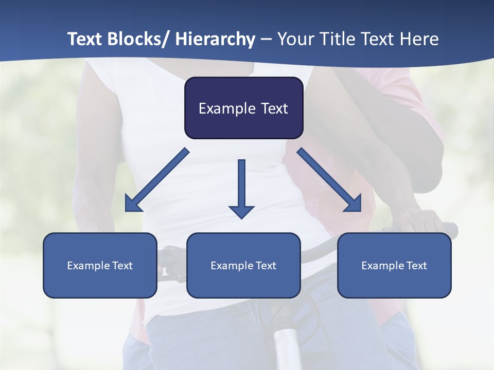 Senior Couple On Cycle Ride In Countryside PowerPoint Template