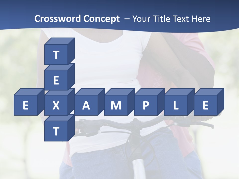 Senior Couple On Cycle Ride In Countryside PowerPoint Template