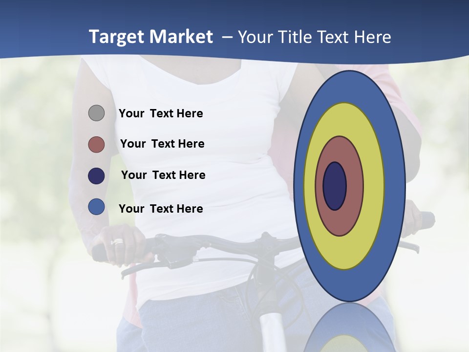 Senior Couple On Cycle Ride In Countryside PowerPoint Template