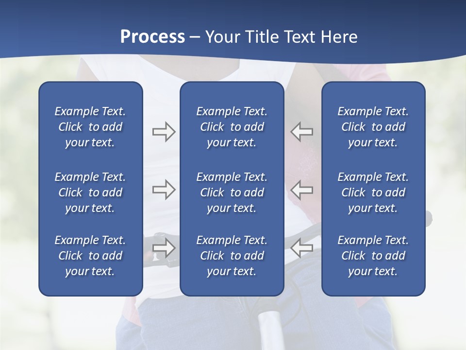 Senior Couple On Cycle Ride In Countryside PowerPoint Template