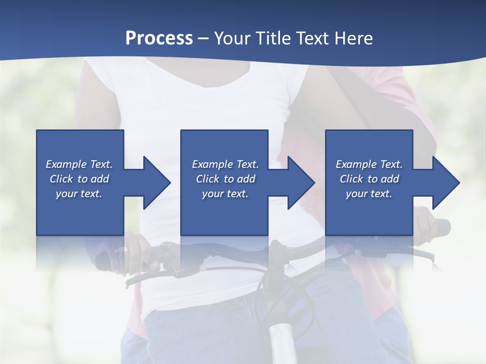 Senior Couple On Cycle Ride In Countryside PowerPoint Template