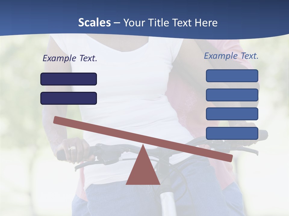 Senior Couple On Cycle Ride In Countryside PowerPoint Template