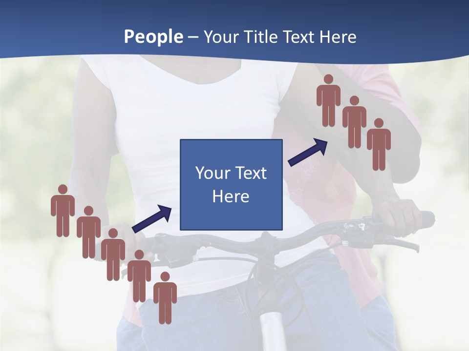 Senior Couple On Cycle Ride In Countryside PowerPoint Template