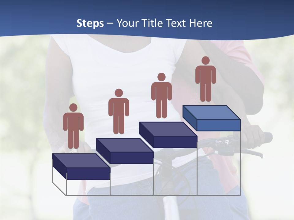 Senior Couple On Cycle Ride In Countryside PowerPoint Template