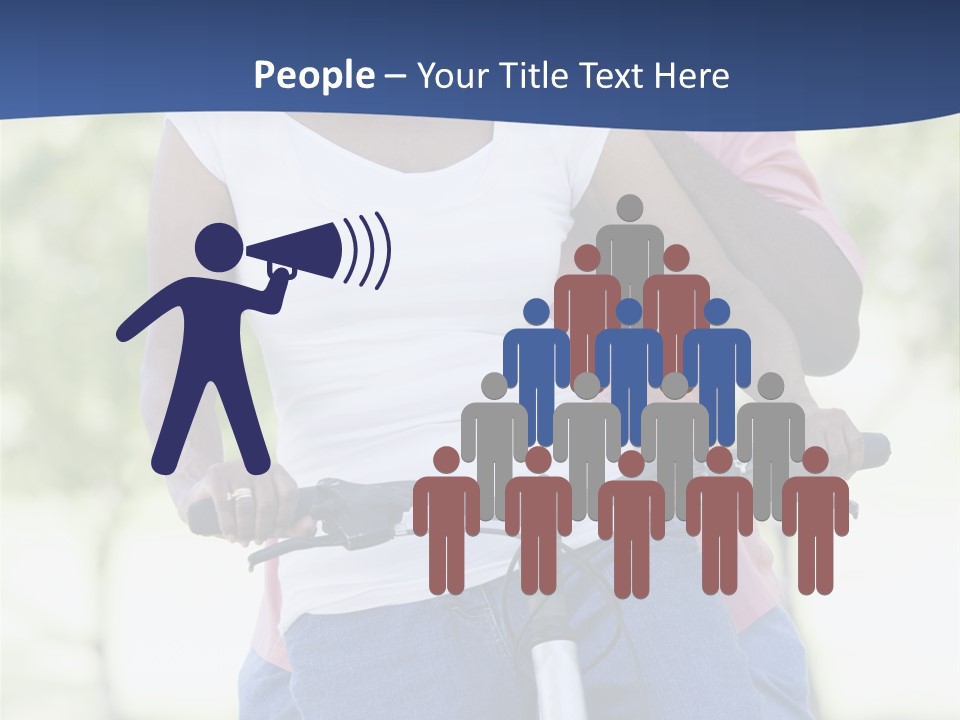 Senior Couple On Cycle Ride In Countryside PowerPoint Template