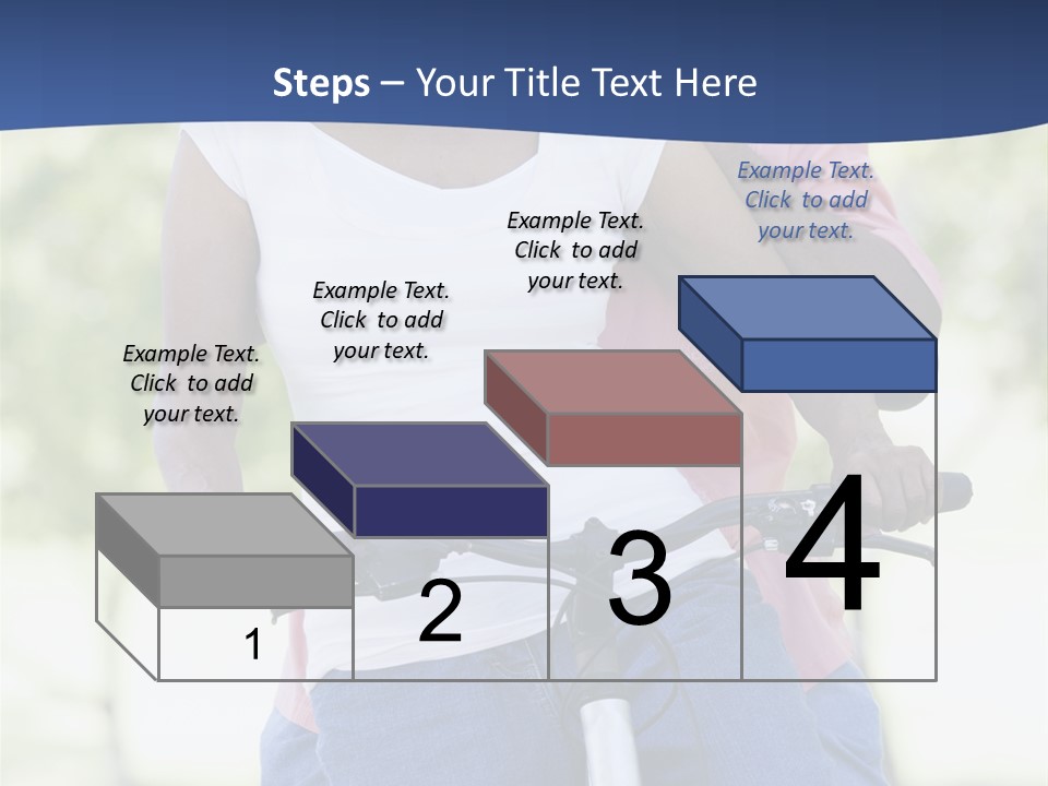 Senior Couple On Cycle Ride In Countryside PowerPoint Template