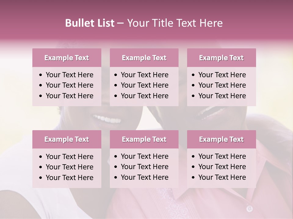 Romantic Senior Couple Relaxing Outside PowerPoint Template