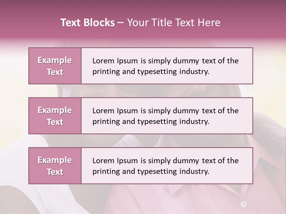 Romantic Senior Couple Relaxing Outside PowerPoint Template