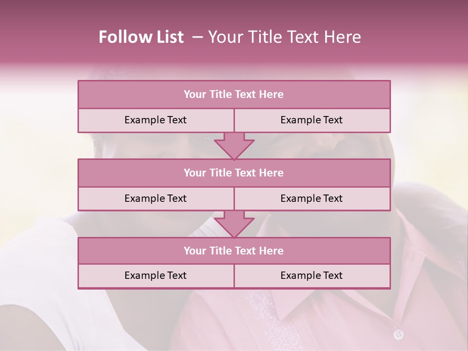 Romantic Senior Couple Relaxing Outside PowerPoint Template