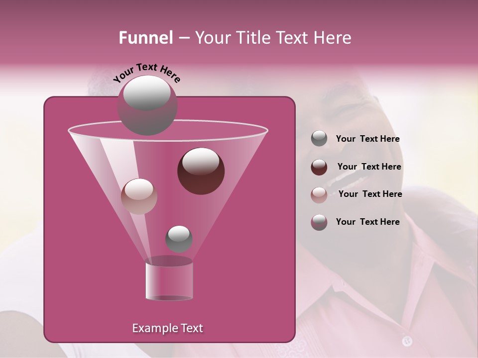 Romantic Senior Couple Relaxing Outside PowerPoint Template