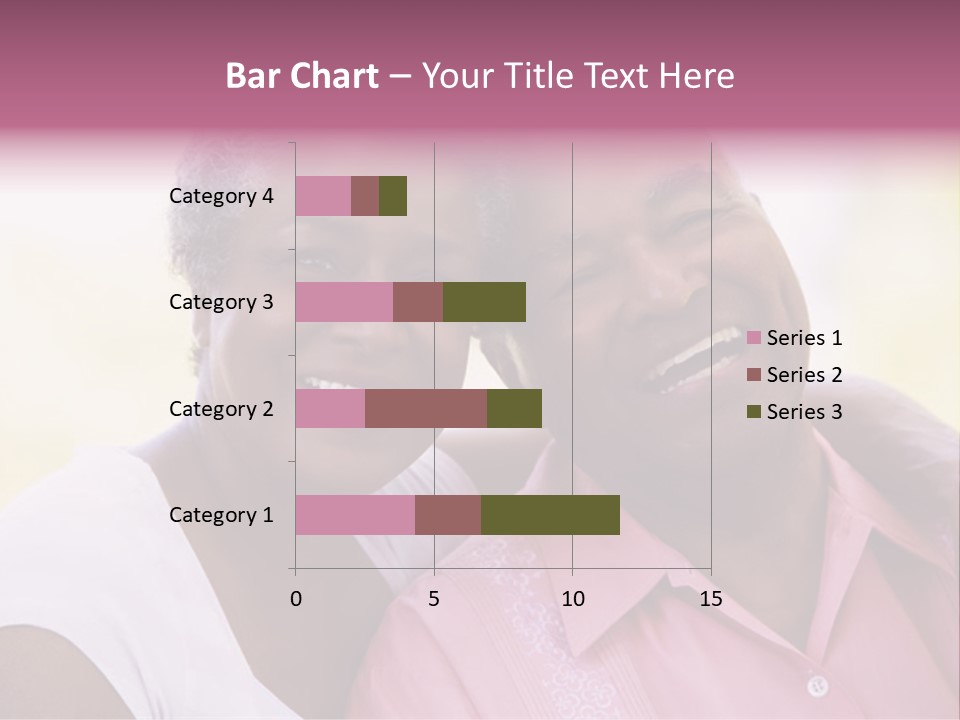 Romantic Senior Couple Relaxing Outside PowerPoint Template