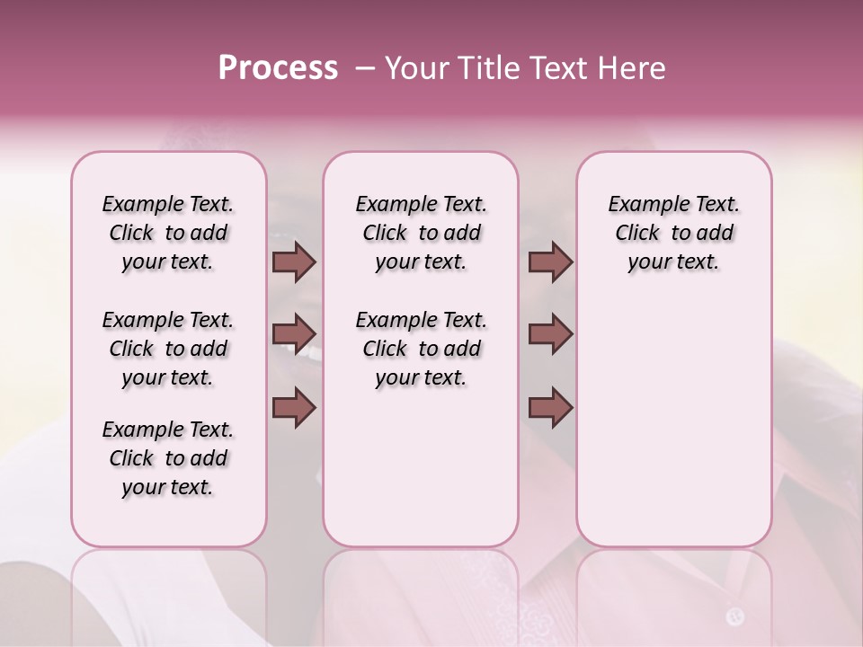 Romantic Senior Couple Relaxing Outside PowerPoint Template