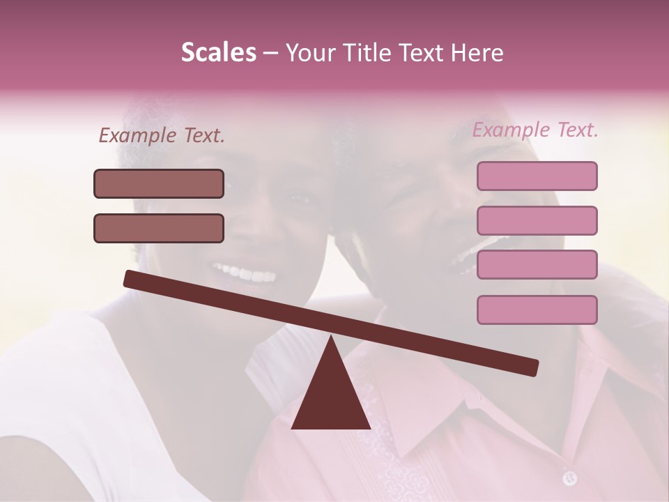 Romantic Senior Couple Relaxing Outside PowerPoint Template