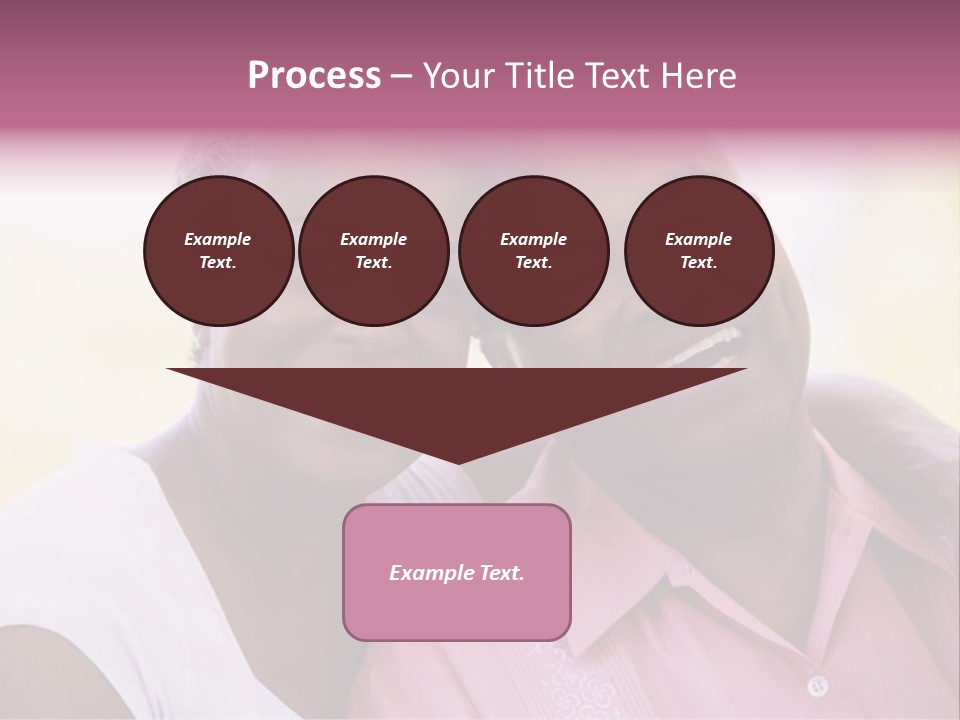 Romantic Senior Couple Relaxing Outside PowerPoint Template