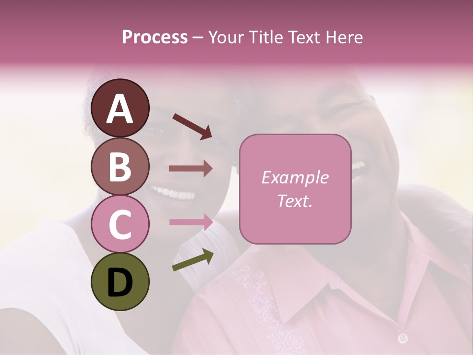 Romantic Senior Couple Relaxing Outside PowerPoint Template