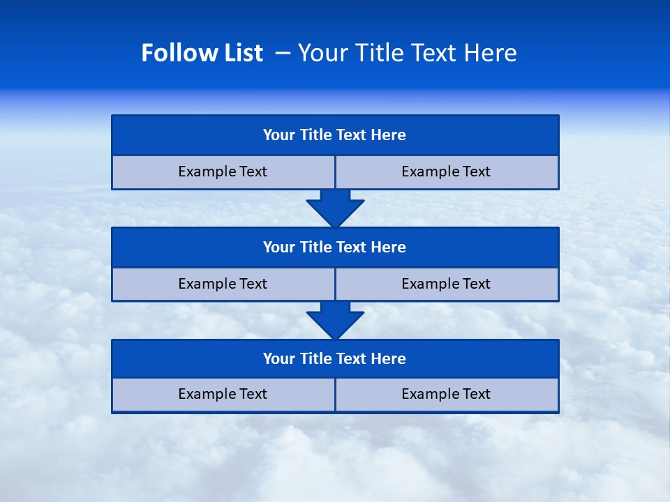 Clouds PowerPoint Template