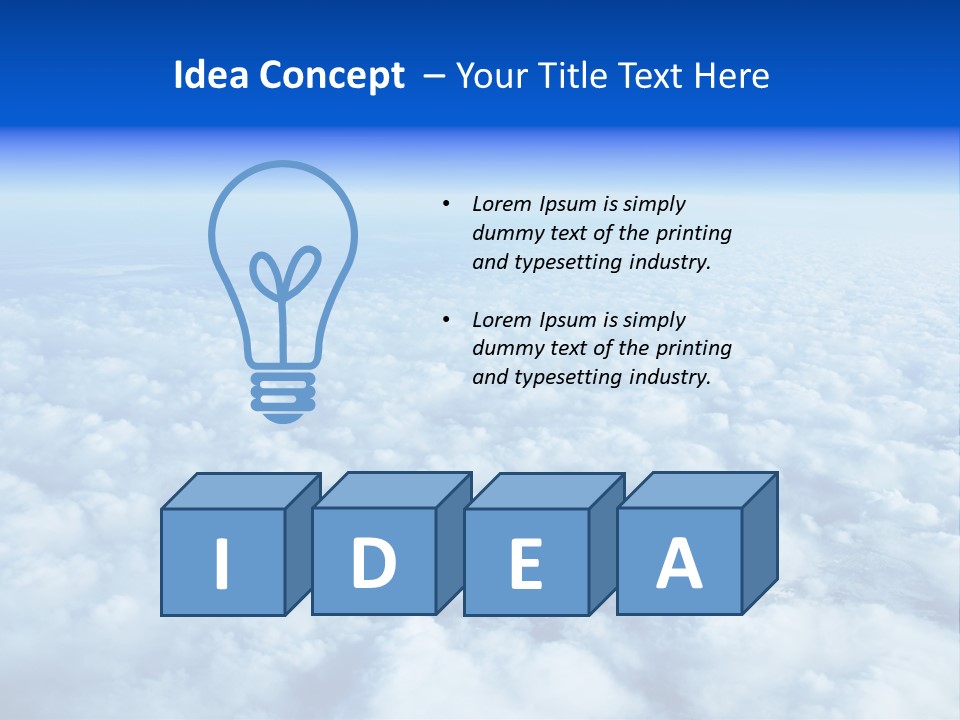 Clouds PowerPoint Template