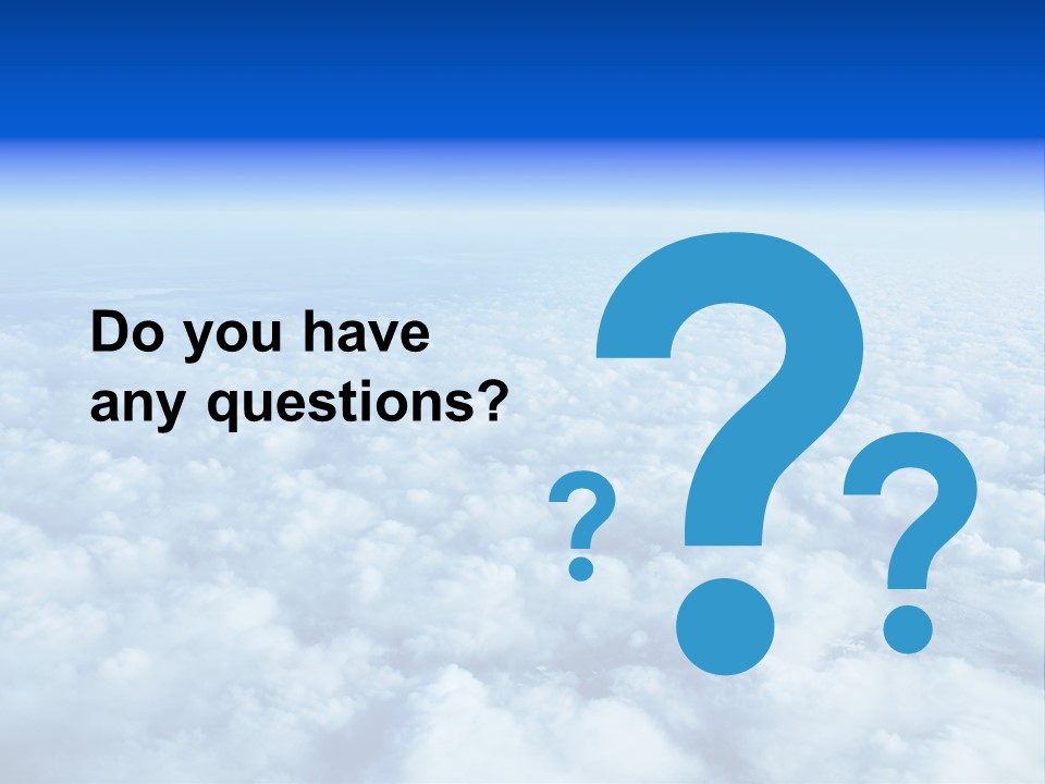 Clouds PowerPoint Template