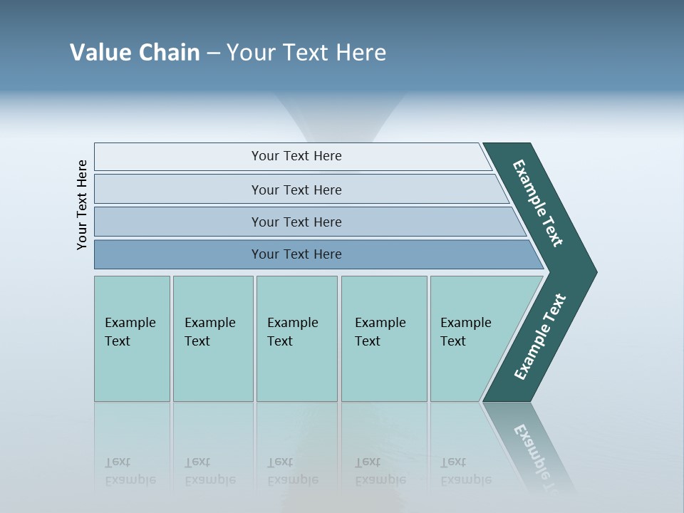 Bridge Over River In Fog PowerPoint Template