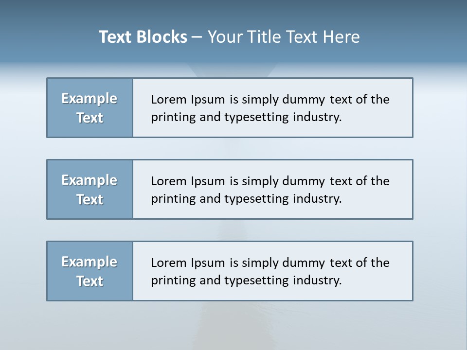 Bridge Over River In Fog PowerPoint Template