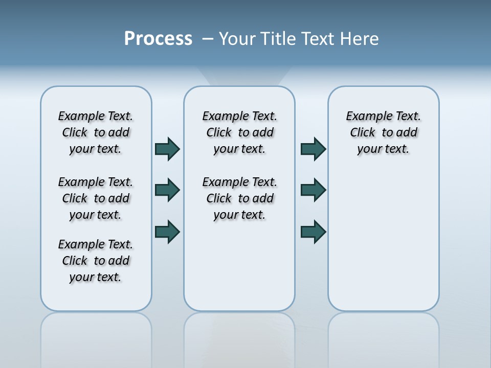 Bridge Over River In Fog PowerPoint Template