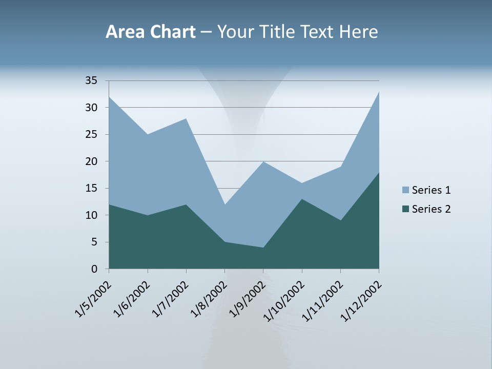 Bridge Over River In Fog PowerPoint Template