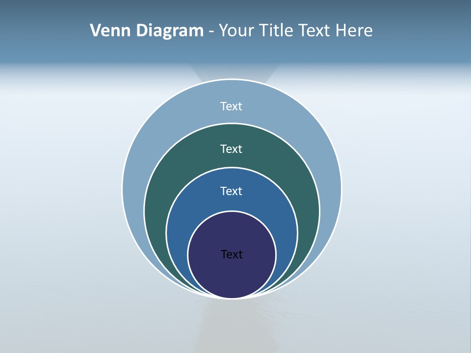 Bridge Over River In Fog PowerPoint Template