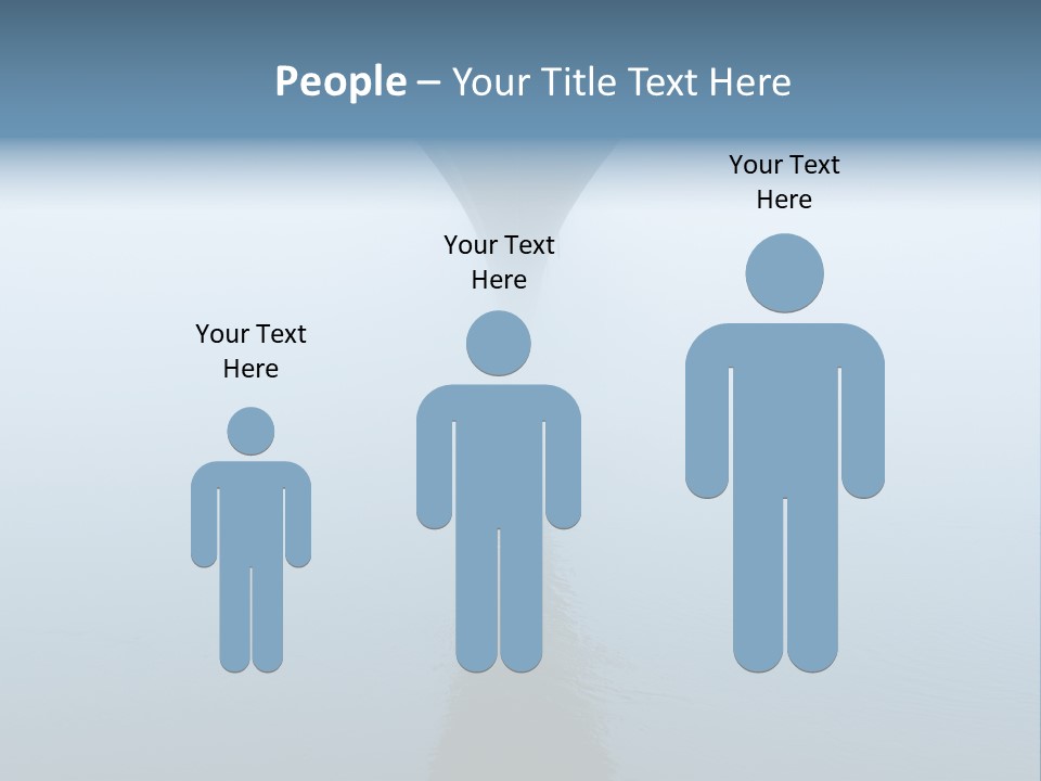 Bridge Over River In Fog PowerPoint Template