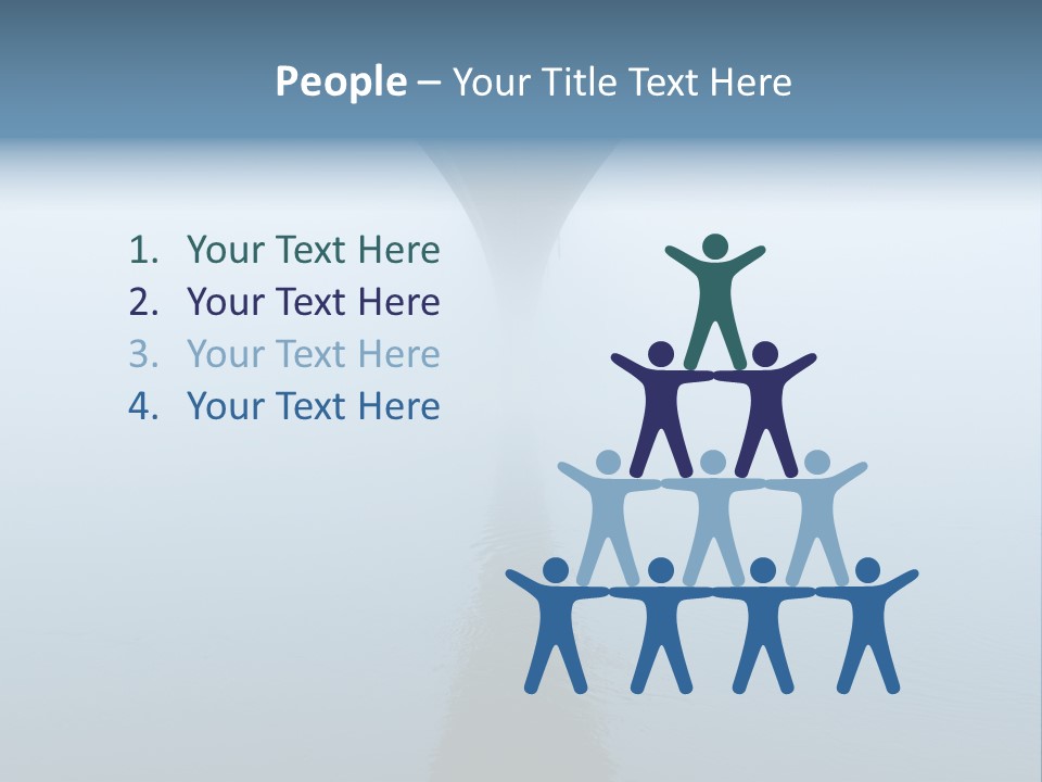 Bridge Over River In Fog PowerPoint Template