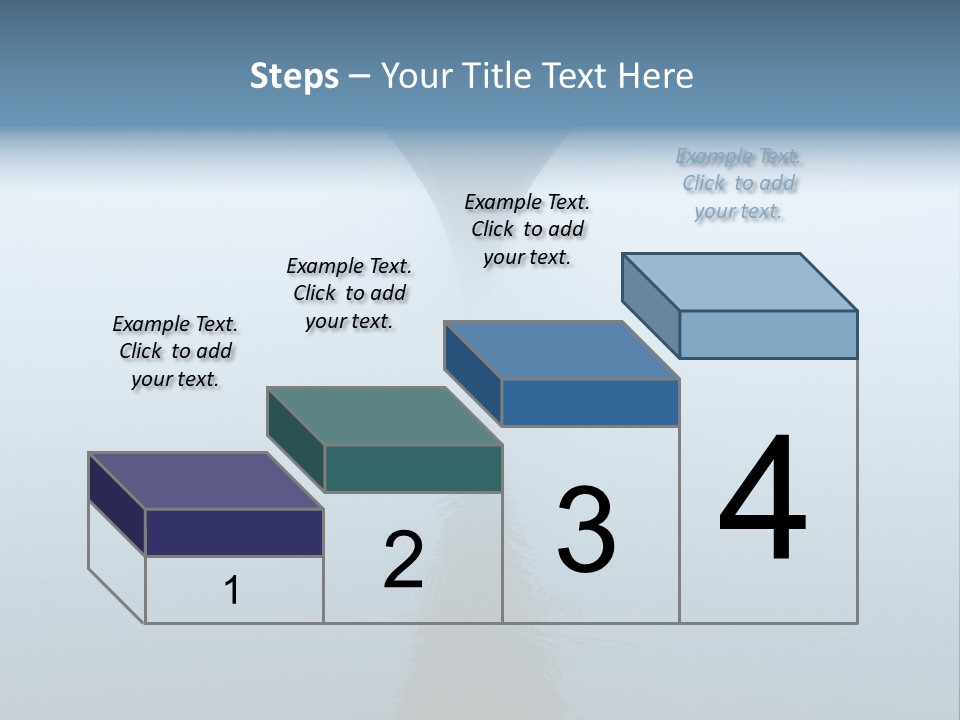 Bridge Over River In Fog PowerPoint Template
