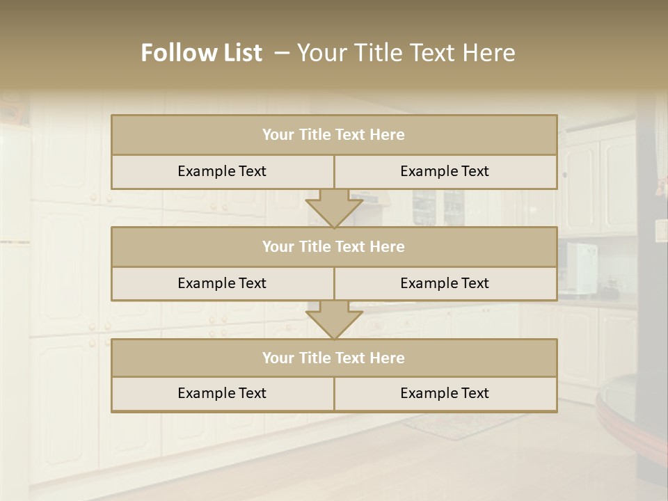 Interior View PowerPoint Template