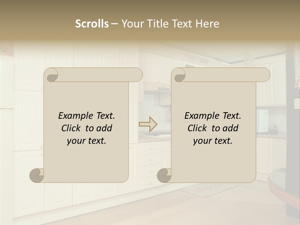 Interior View PowerPoint Template