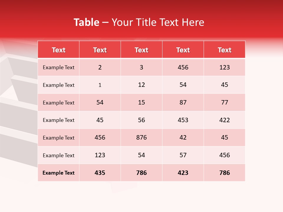 Red Arrow Leaving Gray Maze Against White Background PowerPoint Template