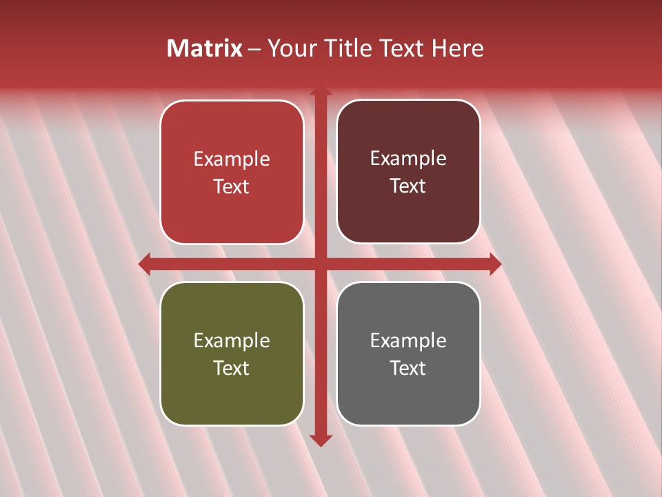 A Close Up Of A Red Piece Of Luggage PowerPoint Template