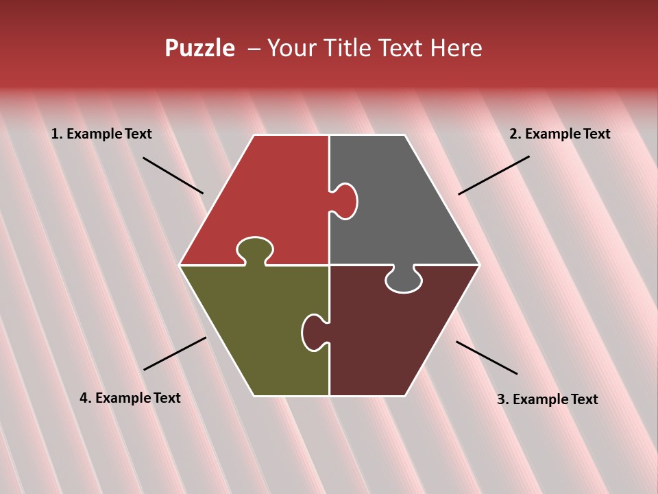 A Close Up Of A Red Piece Of Luggage PowerPoint Template
