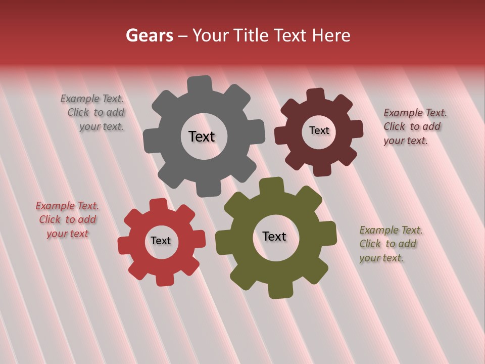 A Close Up Of A Red Piece Of Luggage PowerPoint Template