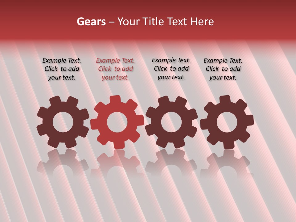 A Close Up Of A Red Piece Of Luggage PowerPoint Template