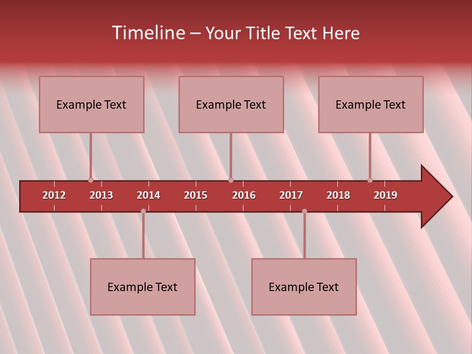 A Close Up Of A Red Piece Of Luggage PowerPoint Template