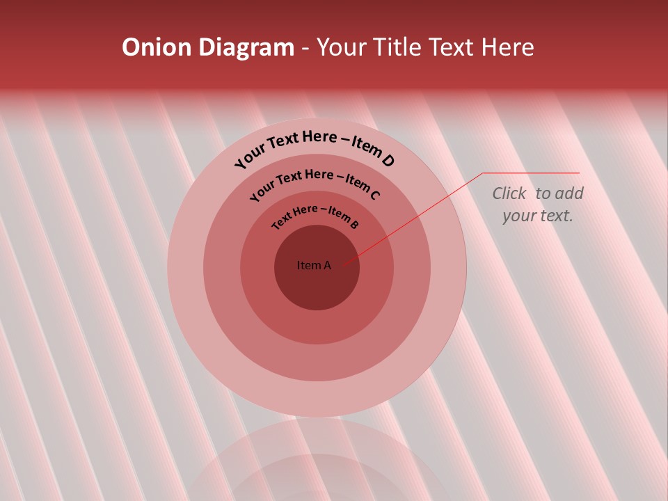 A Close Up Of A Red Piece Of Luggage PowerPoint Template